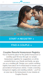 Mobile Screenshot of couplesgiftregistry.com